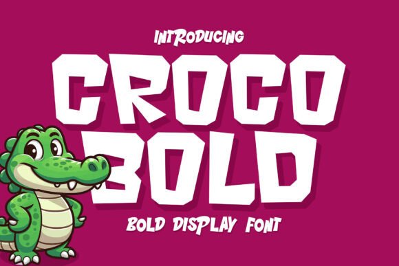 Croco Bold: A Display Font That Commands Attention