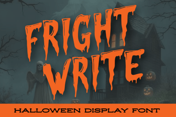 Fright Write: The Display Font That Screams Halloween Clarity