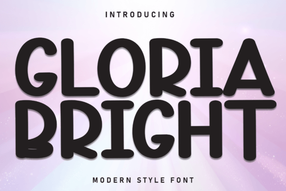 Gloria Bright: A Whimsical Display Font That Feels Like a Handwritten Hug