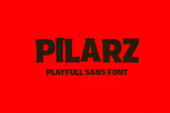 Pilarz: A Display Font That Feels Like a Thoughtful Pause