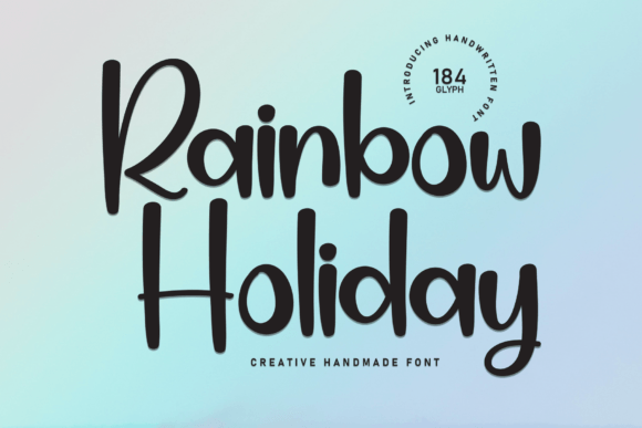 Rainbow Holiday Font: Cheerful Display Type for Scroll-Stopping Campaigns