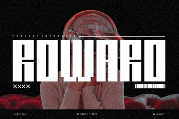 Rowaro Font: Bold, Authentic Display Typeface for Makers