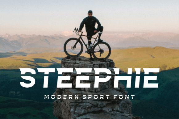 Steephie: A Display Font That Earns Its Space