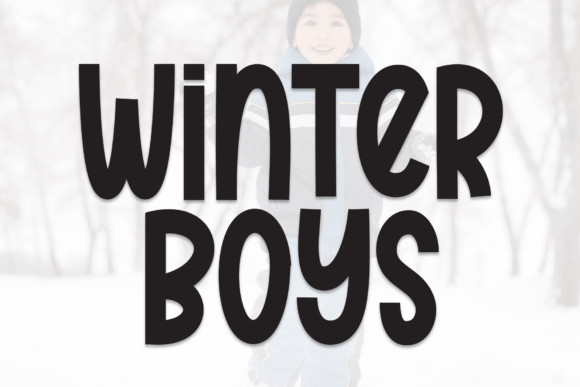 Winter Boys Font: Friendly, Consistent Branding for Small Businesses